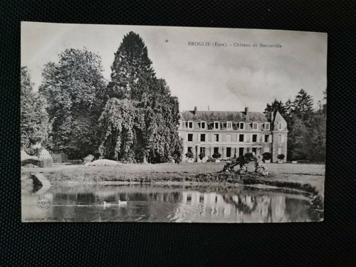 Old postcard broglie - old,