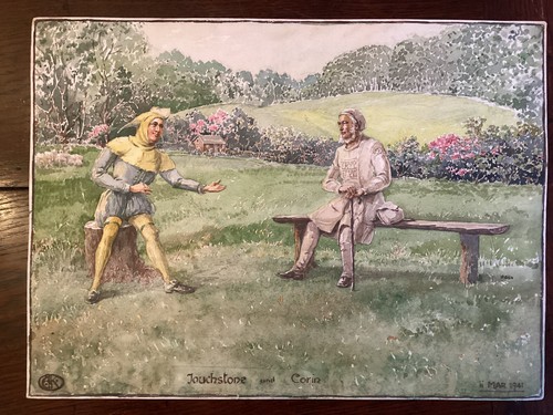 Watercolour painting title - watercolour,