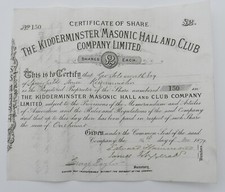Antique Victorian Masonic