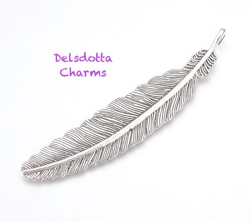 Feather pendants 105mm - pendants,