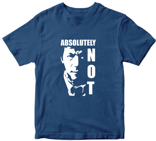 Absolutely not shirt imran - absolutely,