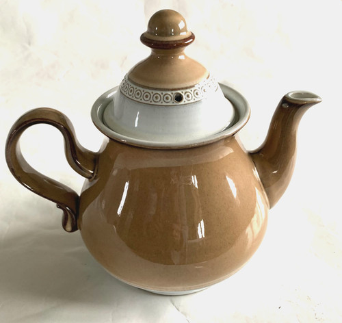 Denby seville teapot brown - denby,