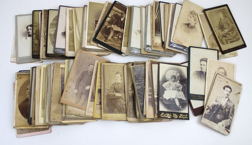 100 cabinet cards job lot - 100,