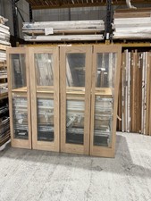 Oak Glazed Door Set Internal