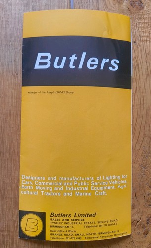 Butlers ltd lights - ),