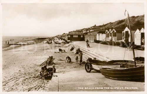 Frinton sea rppc vtg - rppc,