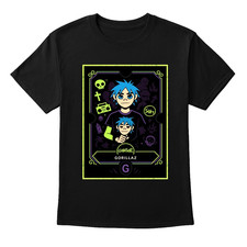 Gorillaz 2D Neon Pop Cartoon