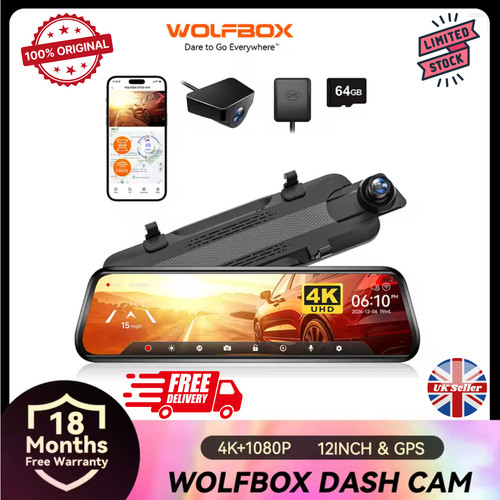 Wolfbox g930 wifi rear - 10",