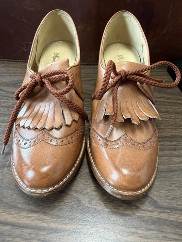 Vtg 70s kiltie oxford - oxford, heels