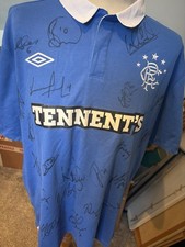Glasgow Rangers Signed Shirt Circa 2010-2013