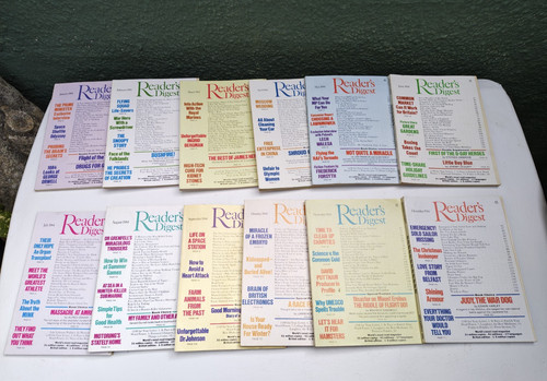 Readers digest magazines 1984 - digest,