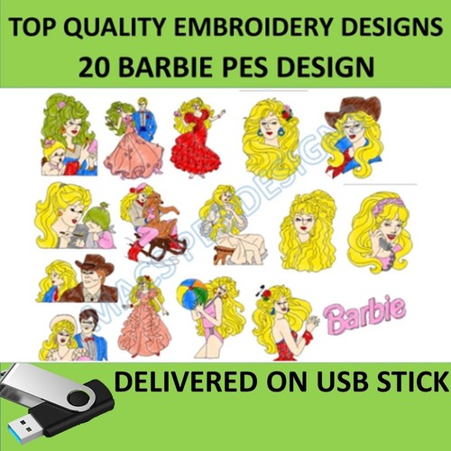 Barbie pes designs machine - designs,