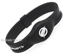 Mens Ladies MAGNETIC SPORTS™ Silicone Health Wristband Bracelet Arthritis Relief