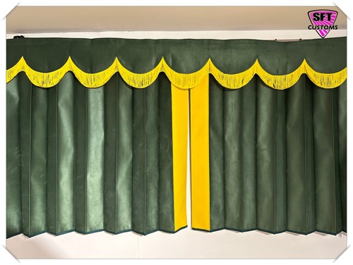 Dutch style truck - truck, curtains