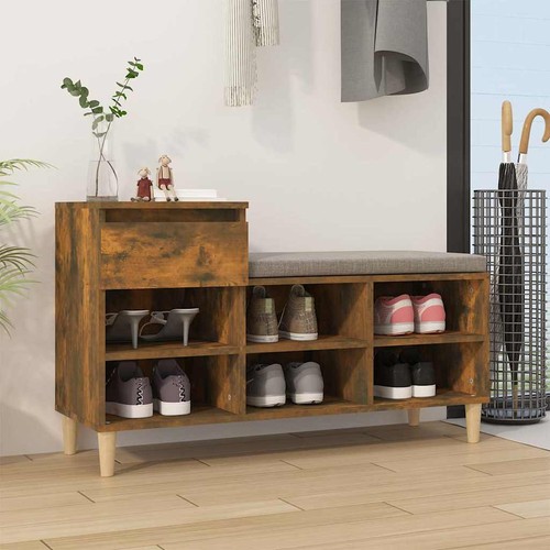 Vidaxl shoe cabinet - cabinet, oak
