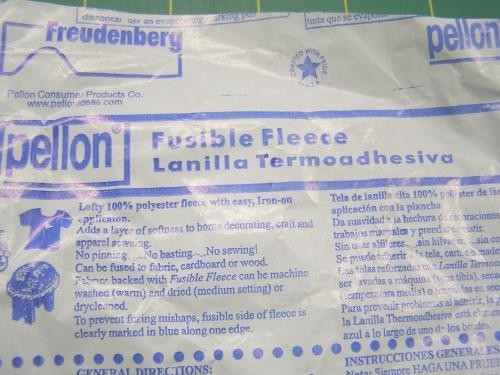 Pellon fusible fleece x - fleece, 44"