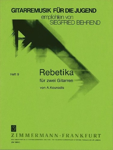 Rebetika score guitars - 9,