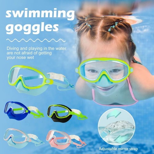 Swim goggles with nose cover - with,