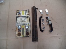 Classic Austin Mini door pull window battery clamp grill job lot spare parts