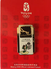 OFFICIALLY LICENSED BEIJING 2008 BEACH VOLLEYBALL OLYMPIC MASCOT PIN