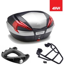 GIVI Black Top Case Kit V56N + Plate KTM 890 SMT 2023 2024