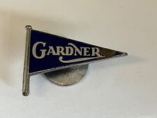 Vintage Gardner Enamel Lapel Button Badge By H W Miller