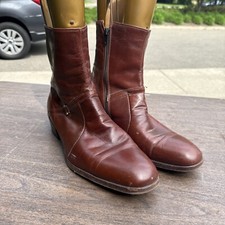 Vtg 70s Sears Chelsea leather