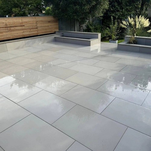 Kandla grey smooth porcelain - smooth,