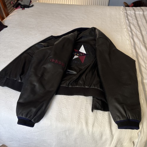 Vintage adidas black bomber - vintage,
