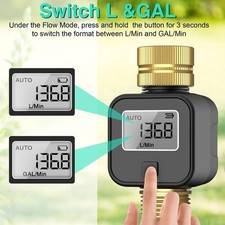 Digital Water Flow Meter with