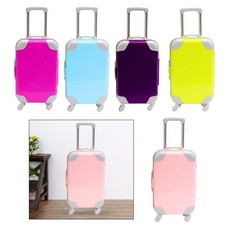 18 inch Doll Suitcase Mini Travel Suitcase Mini Trolley Case Carry on  Toy for