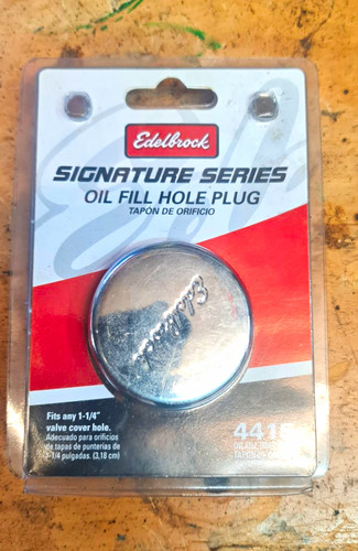 Edelbrock oil fill cap - edelbrock, for