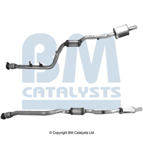 Catalytic converter fit kit - converter, +