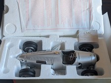 CMC 1/18 Auto Union Type C 1936-1937 M-034 Silver Die-Cast Model Car MINT Rare. 