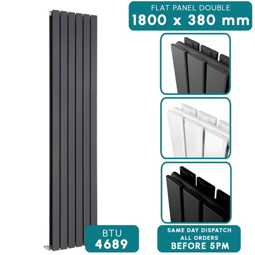 White horizontal flat panel - horizontal,