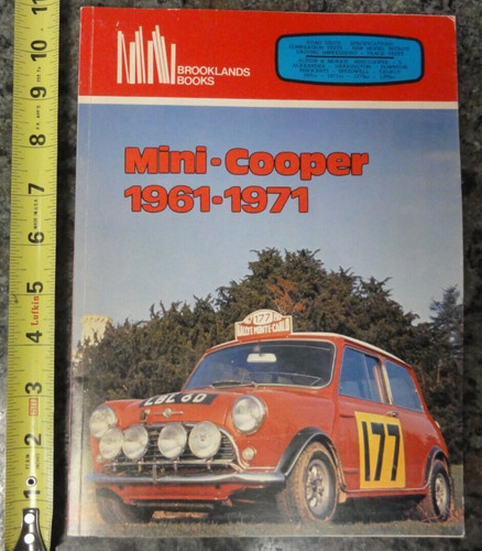 Brooklands books mini cooper - mini,