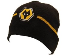 Wolverhampton Wanderers FC Hat - Winter Xmas/Birthday Gift Official Licensed