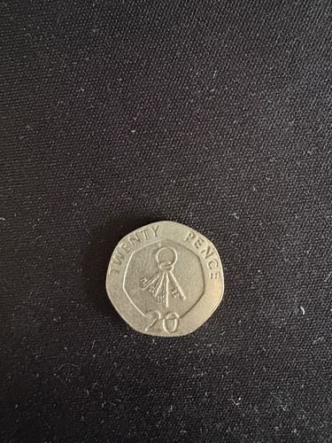 Rare 20p coin gibraltar - 20p, keys