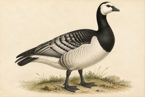 401 1870 barnacle goose - 1870,