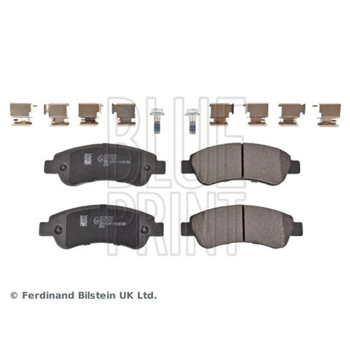 Blue print rear brake pad - blue,