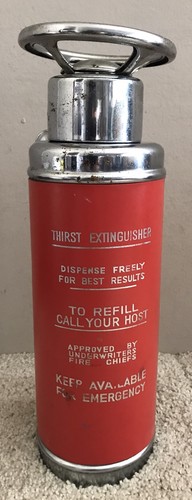 Vintage thirst extinguisher - vintage,