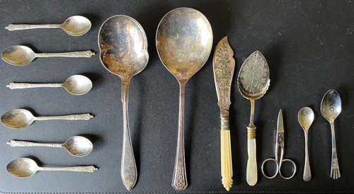 Vintage silver plate lot - vintage,