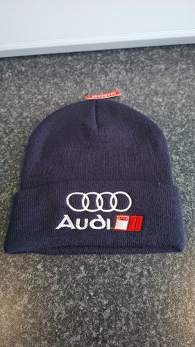 Navy audi beanie - navy,