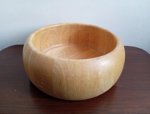 Wooden large salad - large, bowl
