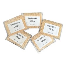 500 x Wooden Toothpicks Sticks
