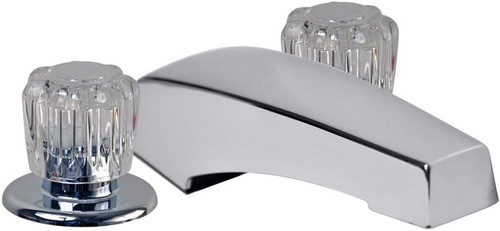 Chrome handle garden - 2-handle,