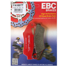 Fits HONDA XR 400 1996 - 2004 EBC "TT" FRONT Disc Brake Pads FA185TT