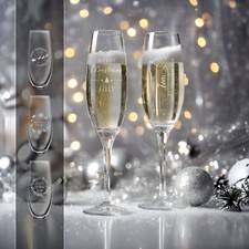 Personalised Champagne Glass