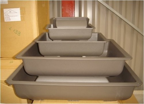 Stable plastic bonsai pots - uv,