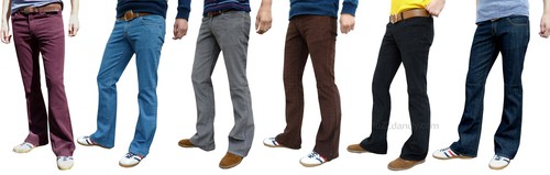 Mens bootcut corduroy denim - mens,